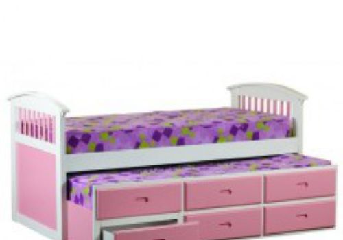 Sweet Dreams Ruby Pink Captains Bed