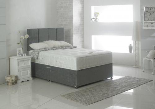 Dura Bed Tencel Pocket 1000 5ft Kingsize Pocket Sprung Divan Bed