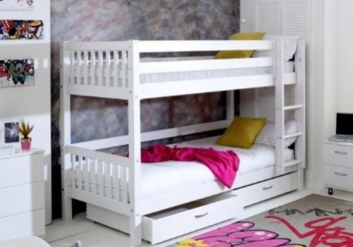 Thuka Nordic Bunk Bed 2 With Slatted End Panels And Drawers