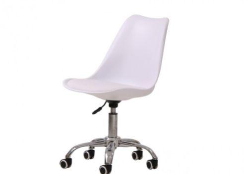 LPD Orsen Swivel Office Chair In White