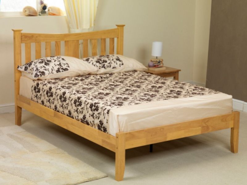 Sweet Dreams Kingfisher 4ft Small Double Oak Finish Wooden Bed Frame