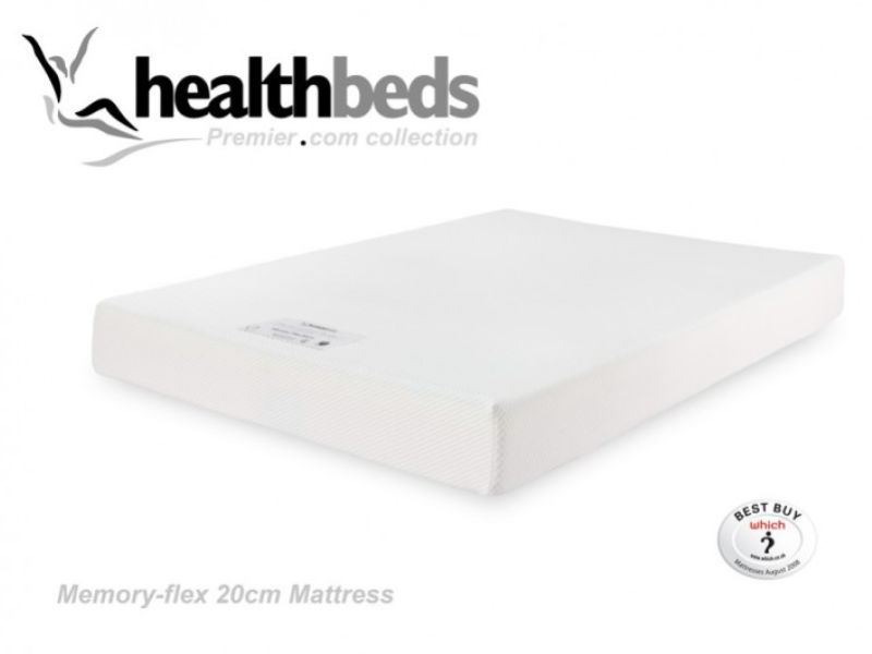 Healthbeds Memory Flex 3ft Single Divan Bed