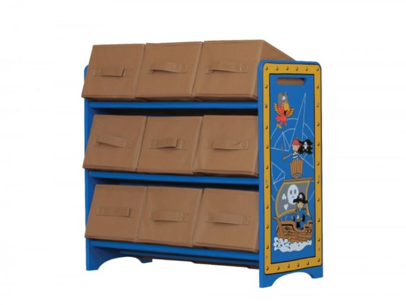 Kidsaw Pirate 9 Bin Storage Unit