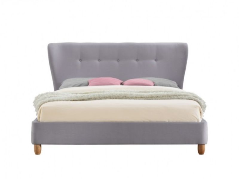 Birlea Kensington 5ft Kingsize Grey Fabric Bed Frame