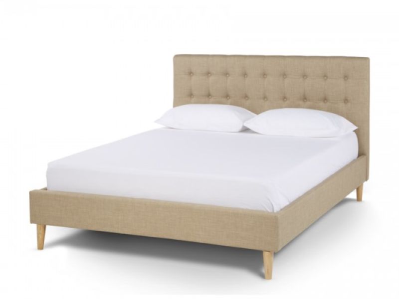 Serene Matilda 6ft Super Kingsize Wholemeal Fabric Bed Frame