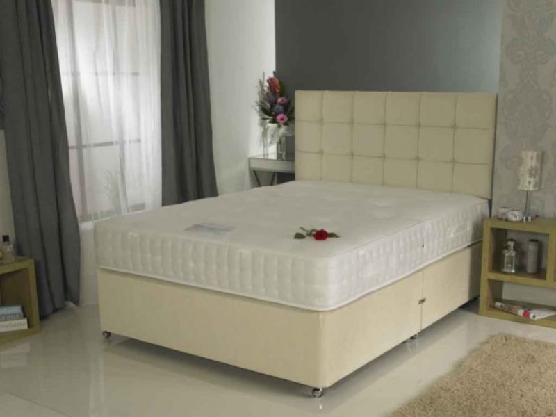 La Romantica Romantica 1000 Pocket 2ft6 Small Single Divan Bed