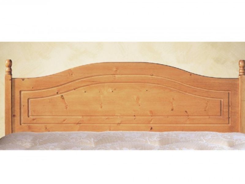 Airsprung New Hampshire 4ft Small Double Wooden Headboard In Cinnamon
