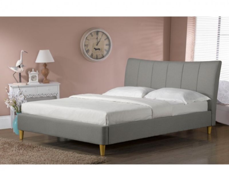 Sweet Dreams Nelson 4ft6 Double Slate Fabric Bed Frame
