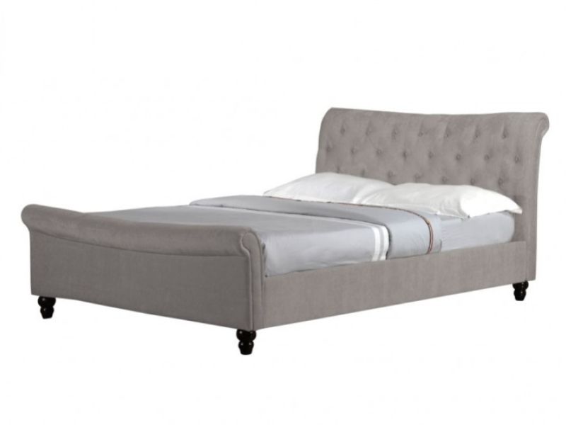 Sweet Dreams Richmond 4ft6 Double Pewter Fabric Bed Frame
