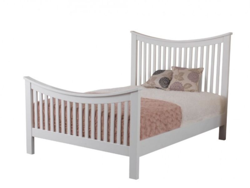 Sweet Dreams Vaughan 6ft Super Kingsize White Wooden Bed Frame
