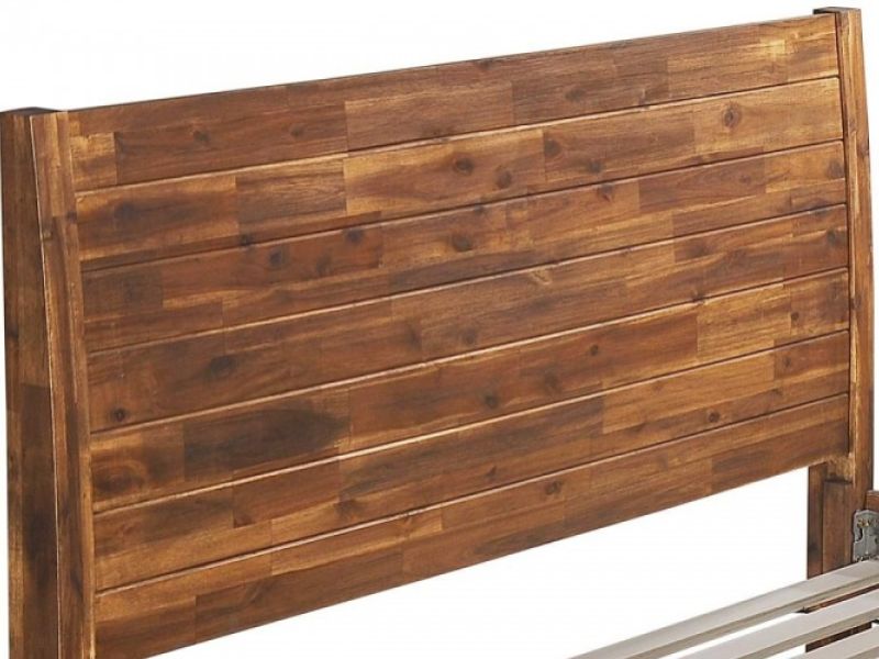 Sleep Design Astbury 4ft6 Double Caramel Wooden Bed Frame