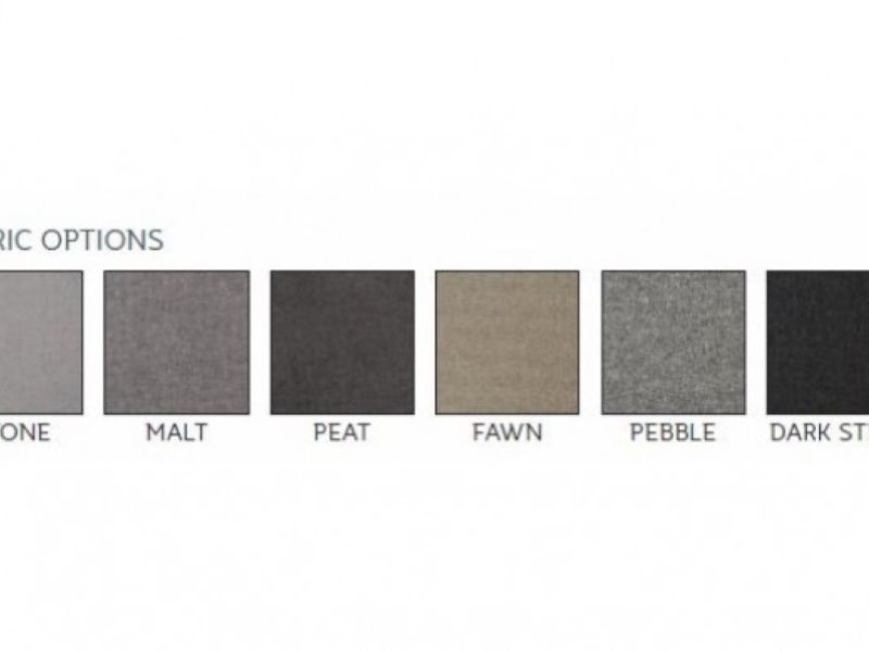 Sealy Malvern 3ft Single Fabric Headboard (Choice Of Colours)