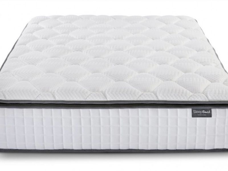 Birlea Sleepsoul Bliss 800 Pocket And Memory Foam Pillow Top 4ft Small Double Mattress BUNDLE DEAL