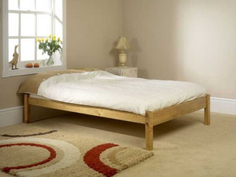 Friendship Mill Studio Bed 3ft6 Large Single Pine Wooden Bed Frame