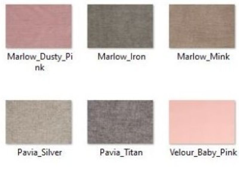 Serene Kingston 5ft Kingsize Fabric Bed Frame (Choice Of Colours)