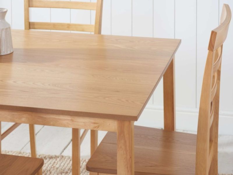 Birlea Cottesmore Rectangular Dining Table In Oak