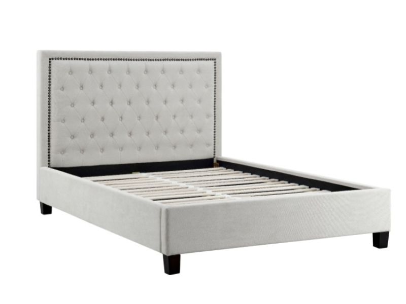 Limelight Rhea 4ft6 Double Natural Fabric Bed Frame