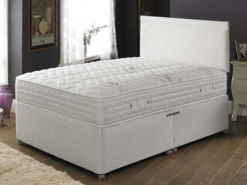 Joseph Coronet 4ft Small Double Open Coil (Bonnell) Spring with Memory Foam Divan Bed