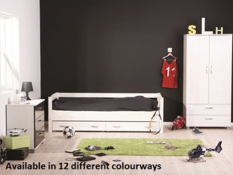 Thuka Trendy 9 Wooden Day Bed (Choice Of Colours)