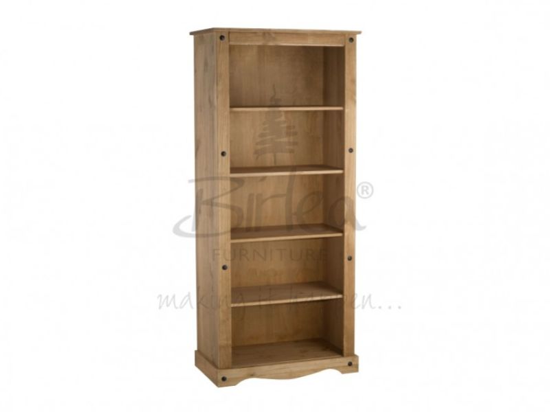 Birlea Corona Pine Tall Bookcase