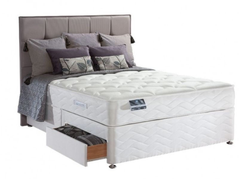 Sealy Pearl Latex 3ft6 Large Single Divan Bed
