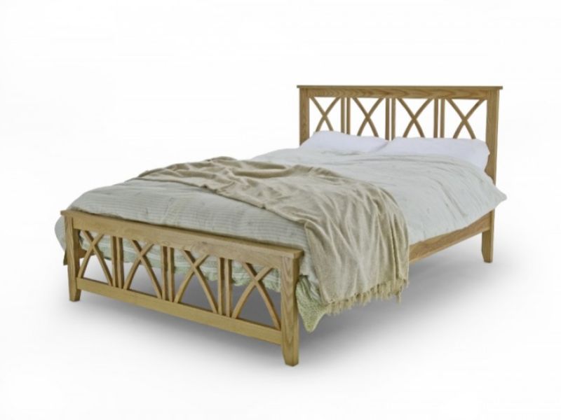 Metal Beds Ashfield 5ft Kingsize Oak Bed Frame