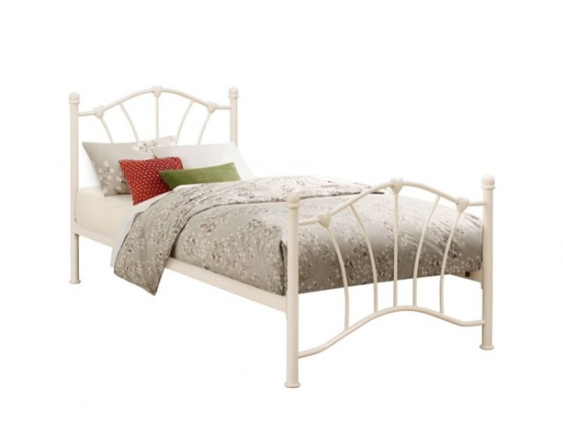 Birlea Sophia 3ft Single Cream Metal Bed Frame