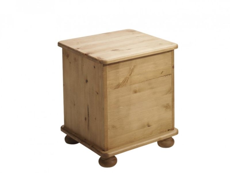 New Design Prince Waxed Oak Finish Wooden Work Box