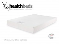 Healthbeds Memory Flex 2ft6 Small Single Divan Bed Thumbnail
