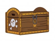Kidsaw Pirate Treasure Chest Toy Box Thumbnail