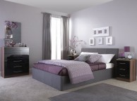 GFW Ascot 5ft Kingsize Grey Fabric Ottoman Bed Frame Thumbnail