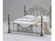 Sleep Design Canterbury 4ft6 Double Brass Metal Bed Frame Thumbnail