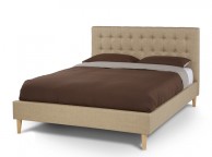 Serene Matilda 6ft Super Kingsize Wholemeal Fabric Bed Frame Thumbnail