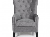 Serene Dunbar Steel Fabric Chair Thumbnail