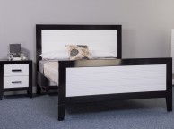 Sweet Dreams Mode 4ft6 Double Black And White Bed Frame Thumbnail