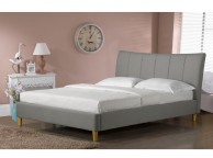 Sweet Dreams Nelson 5ft Kingsize Slate Fabric Bed Frame Thumbnail