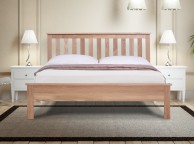 Emporia Oakland 4ft Small Double Solid Oak Bed Frame Thumbnail