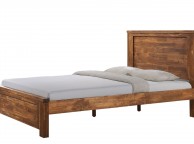 Sleep Design Plumley 5ft Kingsize Caramel Wooden Bed Frame Thumbnail