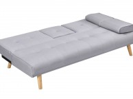 Sleep Design Brooklyn Grey Fabric Sofa Bed Thumbnail