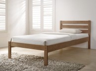 Flintshire Eco 4ft6 Double Oak Finish Wooden Bed In A Box Thumbnail