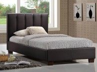 Limelight Pulsar Brown 4ft6 Double Faux Leather Bed Frame Thumbnail