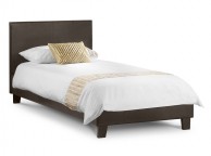 Julian Bowen Cosmo 3ft Single Brown Leather Bed Frame Thumbnail