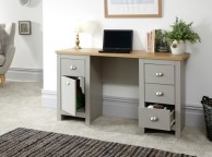 GFW Lancaster Study Desk / Dressing Table in Grey Thumbnail