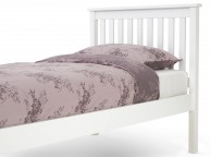 Serene Heather Opal White 3ft Single Wooden Bed Frame Thumbnail