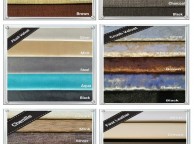 Metal Beds Flat 5ft Kingsize Fabric Headboard (Choice Of Colours) Thumbnail