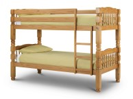 Julian Bowen Chunky Pine 3ft Childrens Bunk Bed Thumbnail