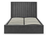 Julian Bowen Langham 4ft6 Double Grey Fabric Ottoman Bed Frame Thumbnail