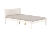Birlea Rio 4ft Small Double White Washed Pine Wooden Bed Frame Thumbnail