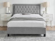 Limelight Rhea 5ft Kingsize Light Grey Fabric Bed Frame Thumbnail