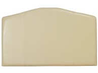Serene Rosa 3ft Single Cream Faux Leather Headboard Thumbnail